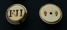 Pertlovaný knoflík FJI